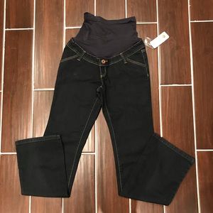 Boot cut maternity jeans
